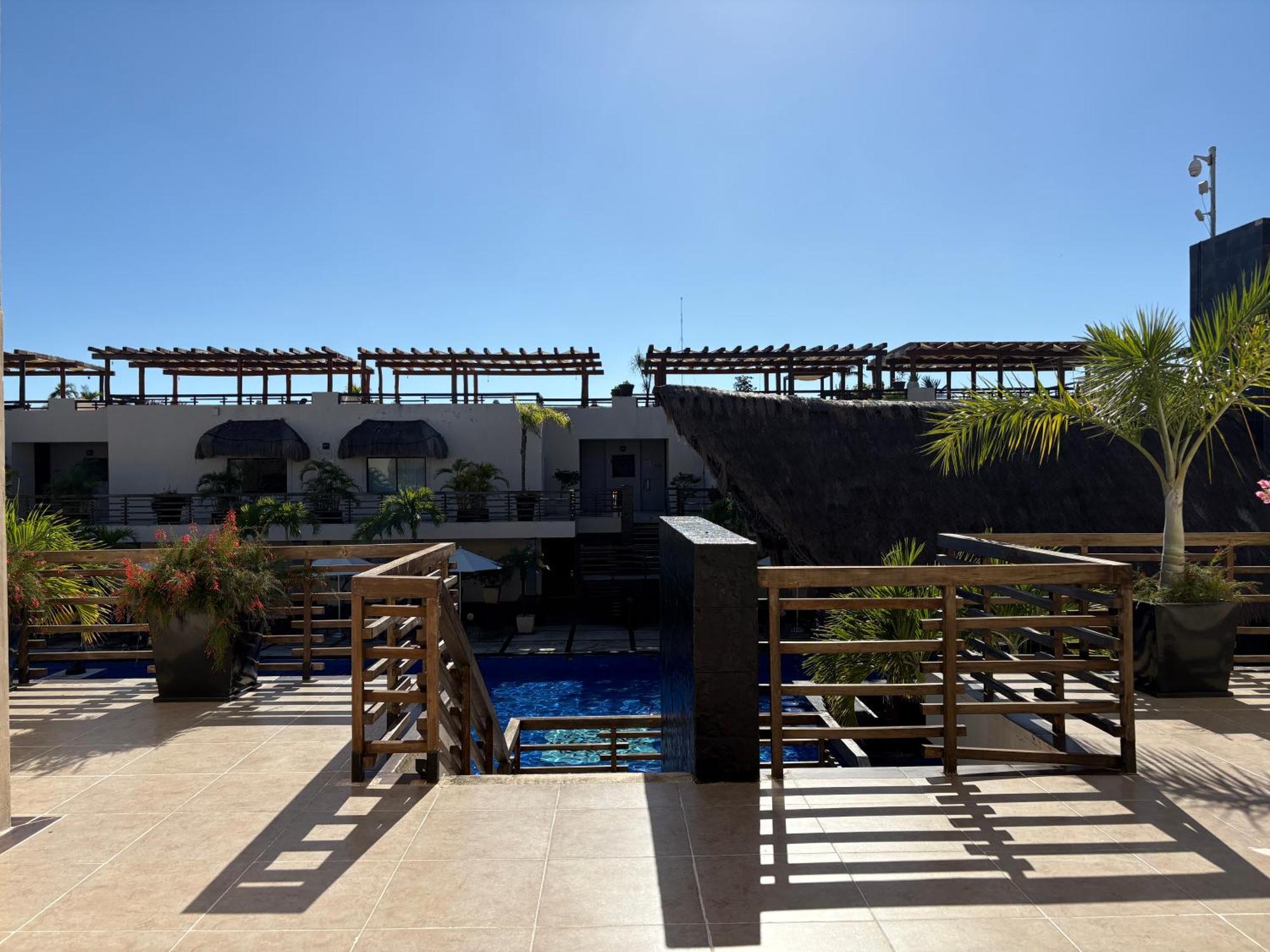 Departamento En Aldea Thai Con Terraza, Vista Al Mar Y Alberca Privada, Para 8 Personas Apartment Playa del Carmen Bagian luar foto
